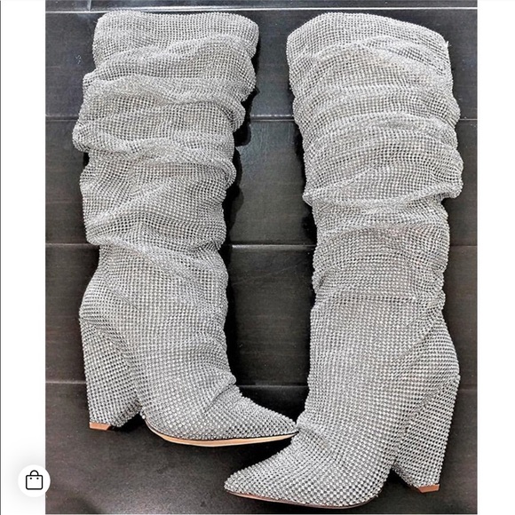 Rhinestone Boots - Picture 3 of 3